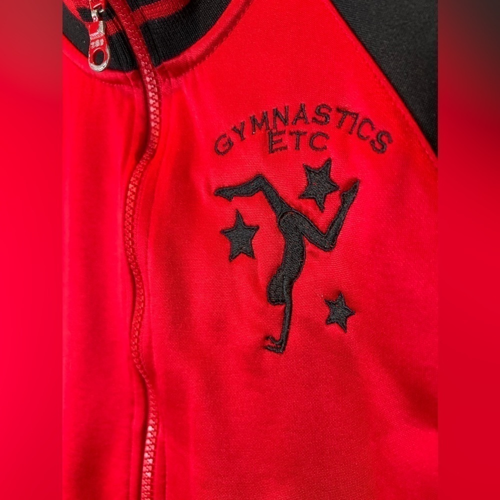 270. Gymnastics Etc. Embroidered Jacket Youth Medium - Picture 2 of 6